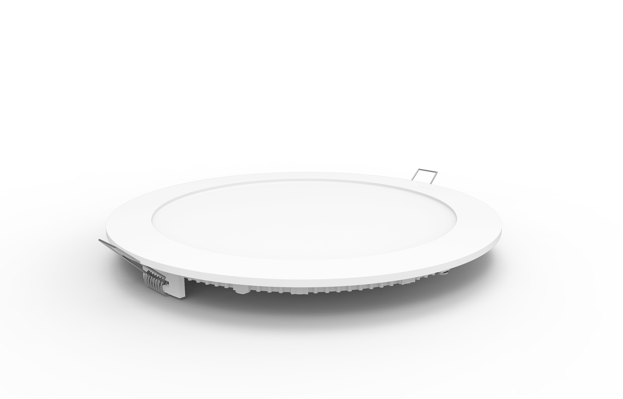 2010330010  Intego R Ecovision Slim Recessed Round 225mm (8") 18W, 6400K, 120°, Cut-Out 205mm